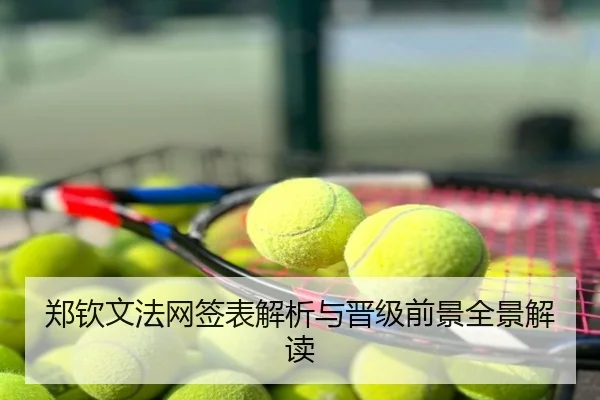 郑钦文法网签表解析与晋级前景全景解读